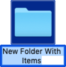 New Folder with Items
