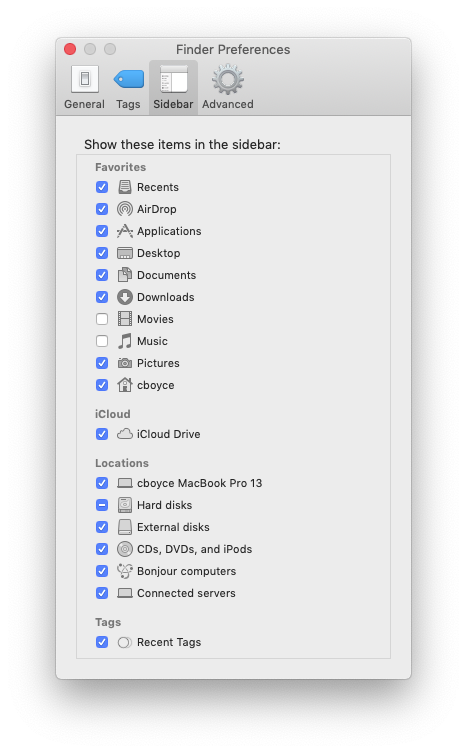 The Finder has preferences too • One-Minute Macman