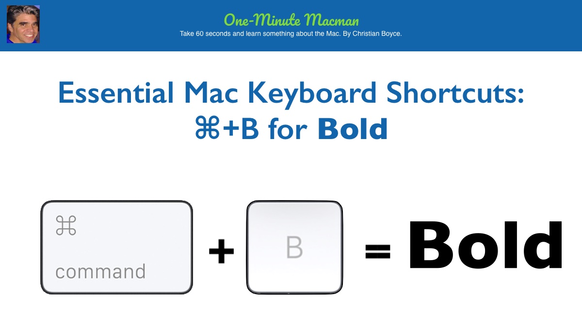 essential-mac-keyboard-shortcuts-b-for-bold-one-minute-macman